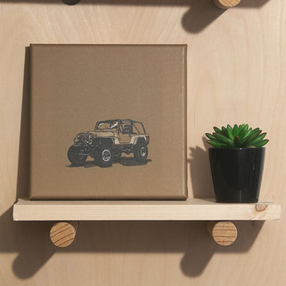 Scrambler Canvas Print