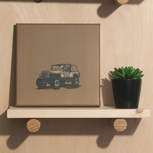 Scrambler Canvas Print