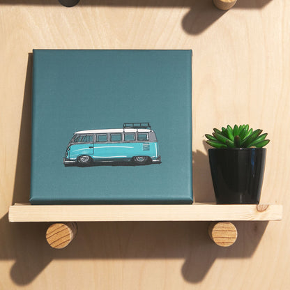 Speed Bus Canvas Print