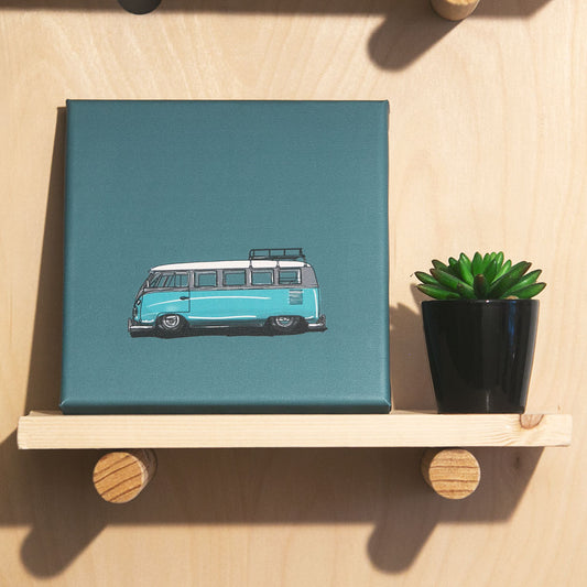 Speed Bus Canvas Print