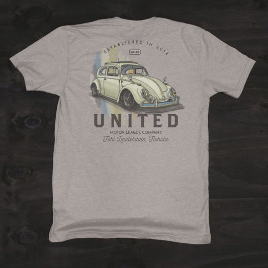 vw bug beetle type-1 vintage inspired men's t-shirt