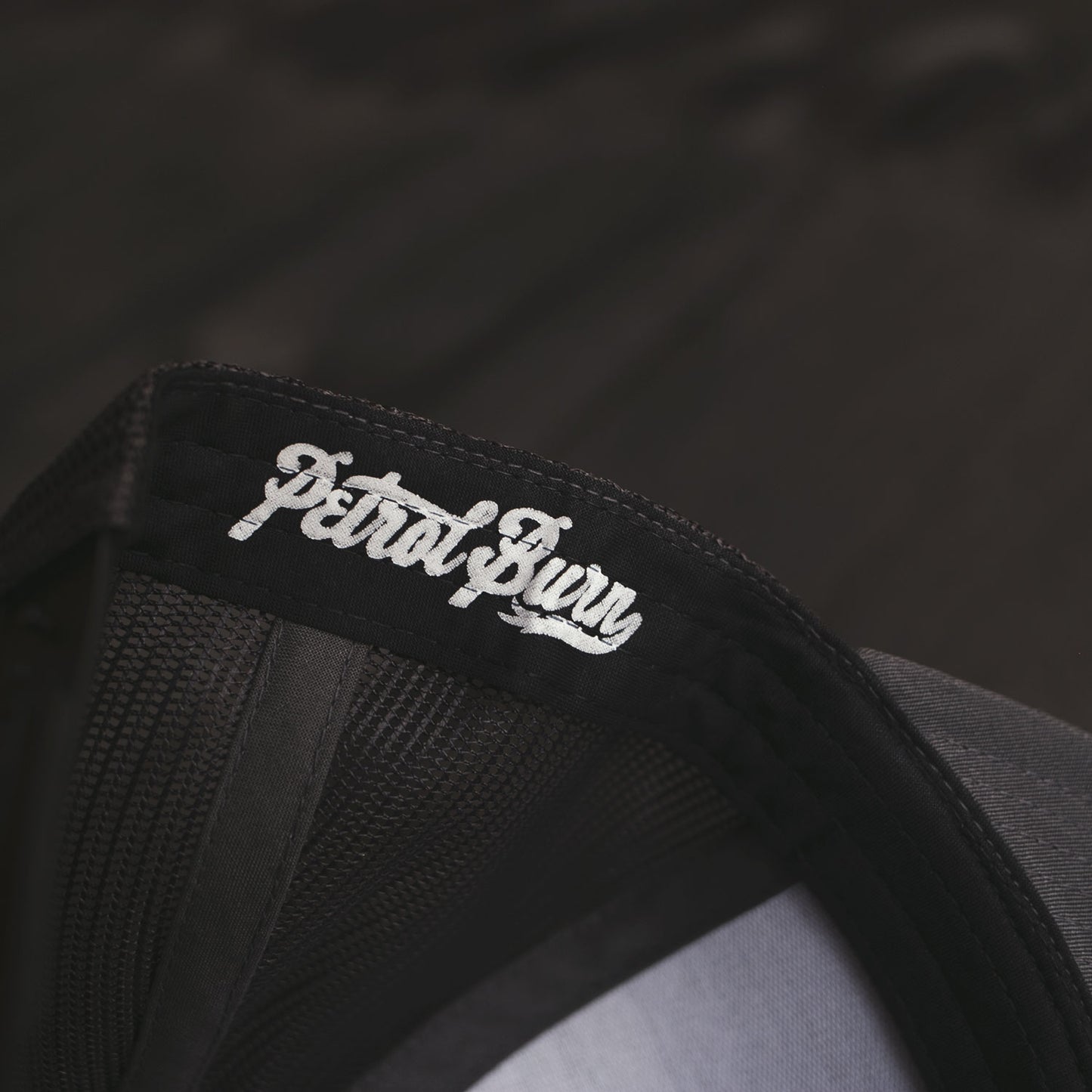 Baseball Logo III Black Curved Bill