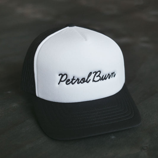 Script Logo 3D Curved Trucker