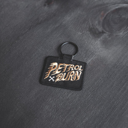 Oil Leak Embroidered Key Fob