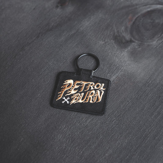 Oil Leak Embroidered Key Fob