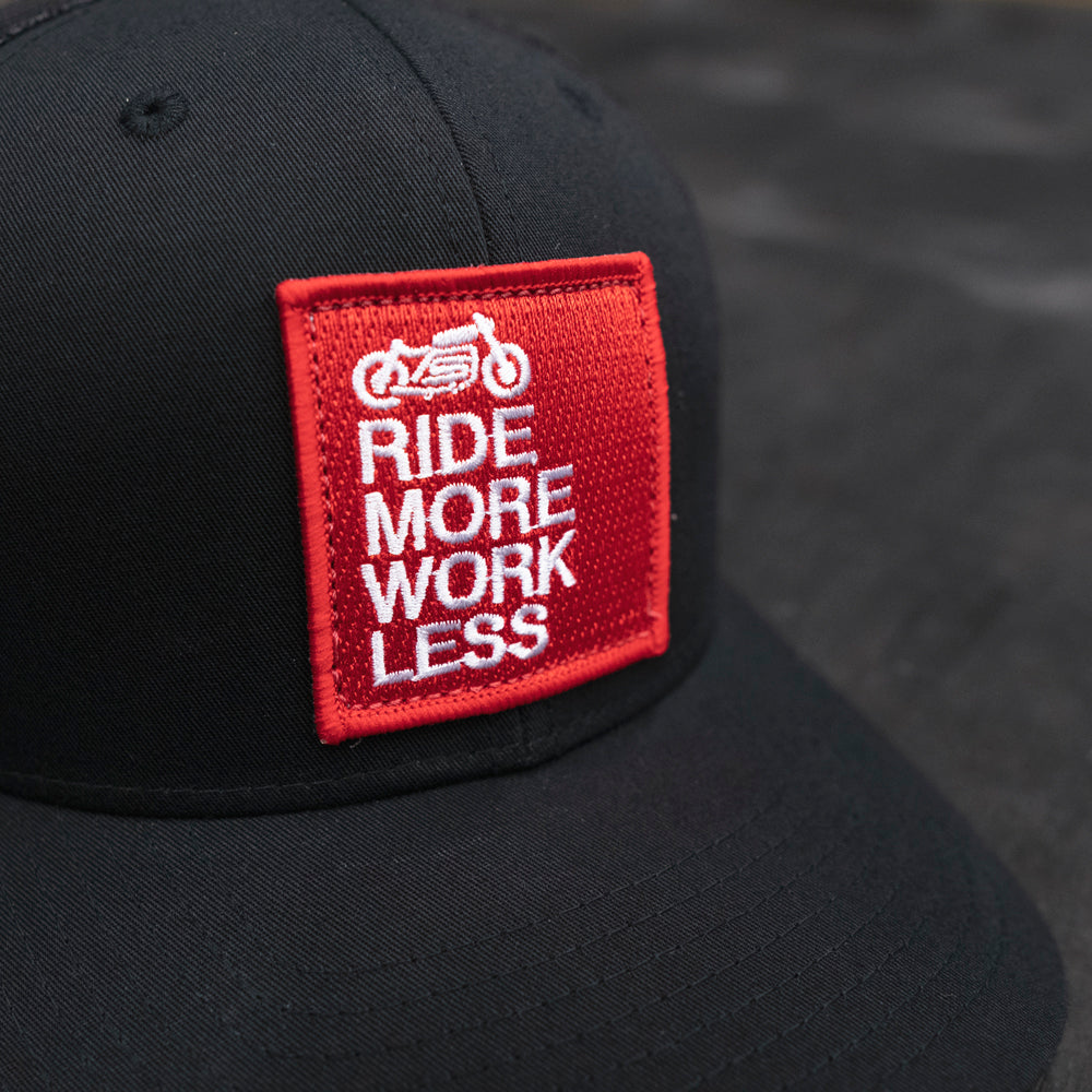 ride more work less patch