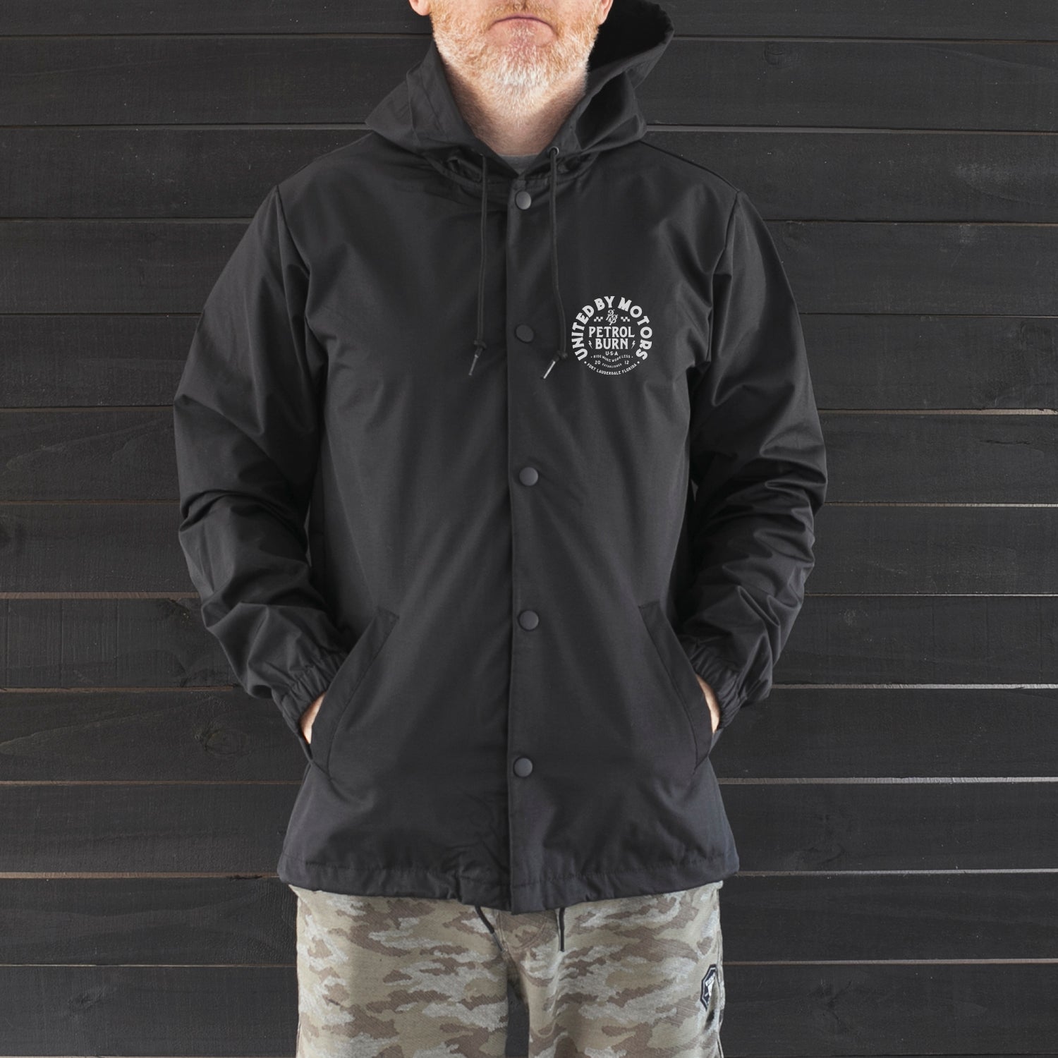 Baseball Logo Coaches Jacket