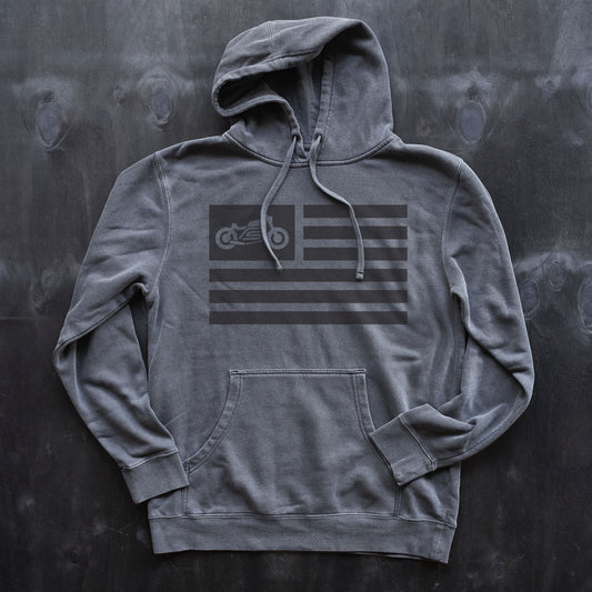 United Moto Garment Dyed Pullover